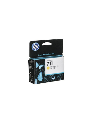 Картридж 711 для HP DJ T120/T520, 29мл (О) жёлтый CZ132A
