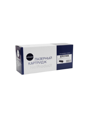 Картридж NetProduct (N-CF210X) для HP CLJ Pro 200 M251/MFPM276, №131X, Bk, 2,4K