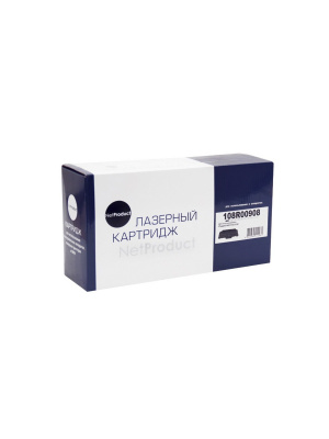 Картридж NetProduct (N-108R00908) для Xerox Phaser 3140/3155/3160, 1,5K