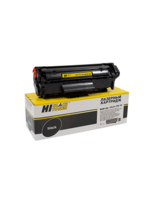 Картридж Hi-Black (HB-FX-10/9/Q2612A) для Canon i-SENSYS MF-4018/4120/4140/4150/4270, 2K