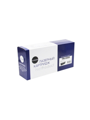Тонер-картридж NetProduct (N-TN-2085) для Brother HL-2035R, 1,5K