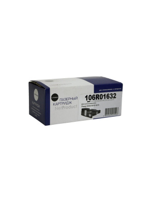 Тонер-картридж NetProduct (N-106R01632) для Xerox Phaser 6000/6010/WC6015, M, 1K