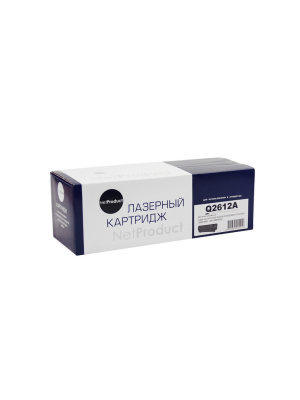 Картридж NetProduct (N-Q2612A) для HP LJ 1010/1020/3050, 2K 