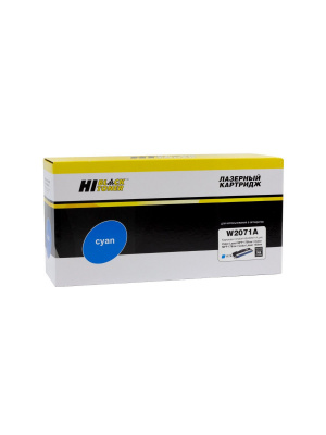 Тонер-картридж Hi-Black (HB-W2071A) для HP CL 150a/150nw/MFP178nw/179fnw, 117A, C, 0,7K