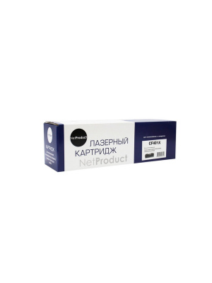 Картридж NetProduct (N-CF401X) для HP CLJ M252/252N/252DN/252DW/277n/277DW, №201X, C, 2,3K