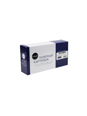 Тонер-картридж NetProduct (N-CLT-C407S) для Samsung CLP-320/320n/325/CLX-3185, C, 1K