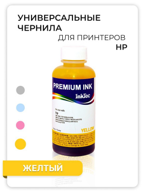 Чернила InkTec (H7064) для HP CB320/ CB325, Y, 0,1 л. (ориг.фасовка)