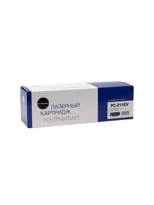 Картридж NetProduct (N-PC-211EV) для Pantum P2200/P2207/P2507/P2500W/M6500/6550/6607, 1,6К 