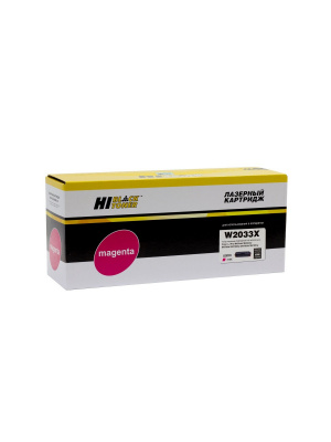 Тонер-картридж Hi-Black (HB-W2033X) для HP Color LaserJet Pro M454dn/M479dw, №415X, M, 6K б/ч