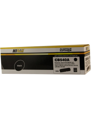 Картридж Hi-Black (HB-CB540A) для HP CLJ CM1300/CM1312/CP1210/CP1215, Bk, 2,2K