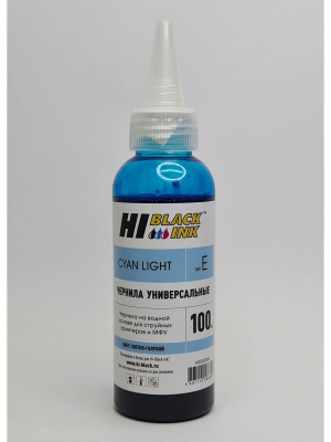 Чернила Hi-Black Универсальные для Epson (Тип E), C, 0,1 л.