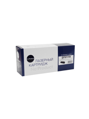 Картридж NetProduct (N-CF211A) для HP CLJ Pro 200 M251/MFPM276, №131A, C, 1,8K 