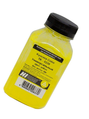 Тонер Hi-Black для Kyocera Color TK-5230Y, Y, 50 г, банка